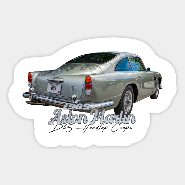 1965 Aston Martin DB5 Hardtop Coupe Sticker by Gestalt Imagery